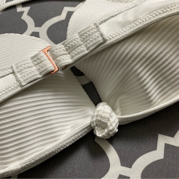 Shade & Shore Shimmery Bikini Top - Picture 3 of 9